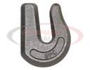 1/2 Inch Drop Forged Weld-On Heavy-Duty Towing Hook - Grade 43