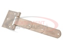 2.25 x 12 Inch Steel Strap Hinge with 1/2 Inch Steel Pin-Overall 5 x 15.19 Inch