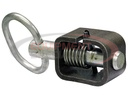 Stainless Steel 5/8 Inch Weld-On Spring Latch Assembly - Standard Plunger