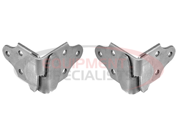 INDIVIDUALLY PACKAGED B2591BZ-ZINC CORNER STAKE RACK CONNECTOR SET