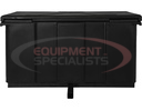 Hitch-Mounted Poly Cargo Carrier