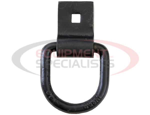 1/2 Inch Forged D-Ring With 1-Hole Integral Mounting Bracket