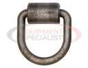 Domestically Forged 1/2 Inch Forged D-Ring With Weld-On Mounting Bracket