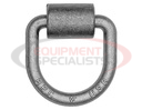 DOMESTICALLY FORGED 5/8 INCH FORGED D-RING WITH WELD-ON MOUNTING BRACKET