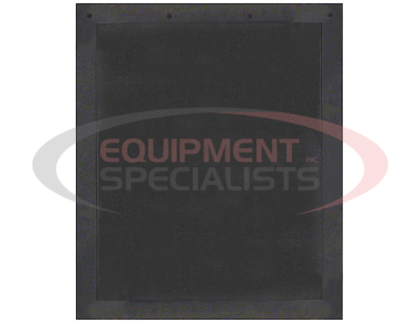 Extra Heavy Duty Black Rubber Mudflaps 24x40 Inch