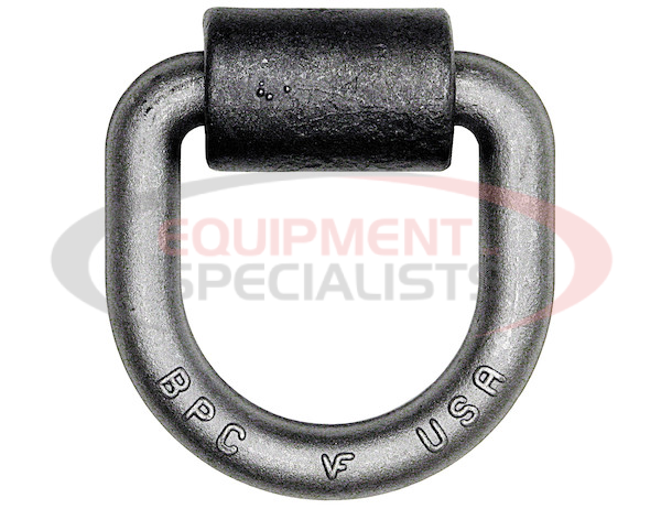 Domestically Forged 3/4 Inch Forged D-Ring With Weld-On Mounting Bracket