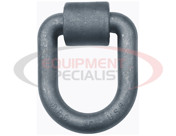 Domestically Forged 1 Inch Extended D-Ring with Weld-On Mounting Bracket