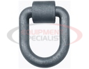 1 Inch Forged Extended D-Ring with Weld-On Mounting Bracket