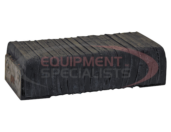 Laminated Rubber Bumpers - 10 x 5 x 2-1/2 Inch