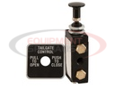 4-Way 2-Position Manual Air Valve With Five 1/8 Inch NPT Ports