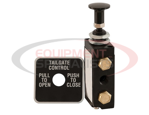 (Buyers) [BAV010] 4-Way 2-Position Manual Air Valve With Five 1/8 Inch NPT Ports