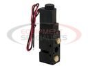 4-Way 2-Position Solenoid Air Valve With Five 1/4 Inch NPT Ports