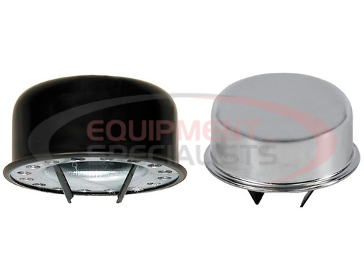 (Buyers) [BECO61A] Chrome Heavy Duty Push-In Breather Cap For 1-1/2 Inch O.D. Tube