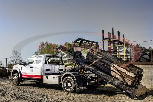 (Switch-N-Go) [6020109] 9' EQUIPMENT BODY WITH 1/8" DIAMOND FLOOR &amp; STAKE POCKETS ON SIDES