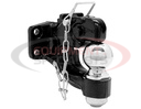 8 TON Combination Hitch 50 Millimeter Ball