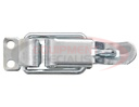 Padlock Eye Pull-Down Catch with Striker - Zinc Plated