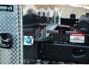 65x54x82 Inch Diamond Tread Aluminum L-Pack Backpack Truck Tool Box with Offset Floor - 13.4 Inch Offset