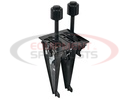 Air PTO-Hoist-Hoist B-Series Dual Lever Control For 5/16-24 Cable/PTO Air Valve