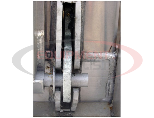 (Buyers) [BTL020B2] 2.5 Inch Wide Drop Forged Lower Dump Hinge Assembly for 1 Inch Diameter Post