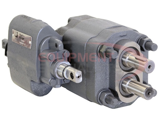 (Buyers) [C1010] Remote Mount Hydraulic Pump With Manual Valve And 2-1/2 Inch Diameter Gear