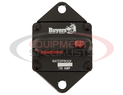 (Buyers) [CB152PB] 150 Amp Push-to-Trip Circuit Breaker