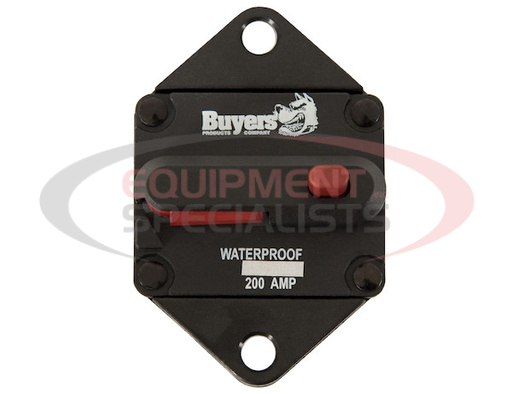 (Buyers) [CB202PB] 200 Amp Push-to-Trip Circuit Breaker
