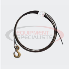 (Switch-N-Go) [1600000] CABLE, FLEX-X 1/2&quot; WITH SWIVEL HOOK , UNIVERSAL FOR 12E, 15E, 15H, 18H WINCHES