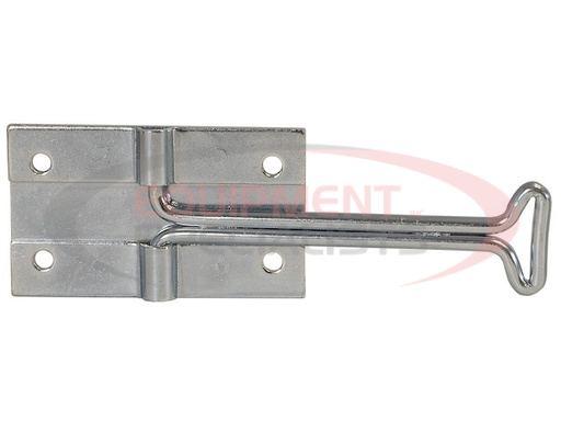 (Buyers) [DH501] 4 Inch Door Hold Back, Hook Only - Zinc Plated