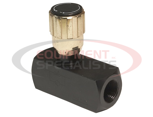 (Buyers) [F800SAE] #8 SAE Steel Flow Control Valve