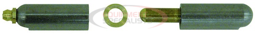(Buyers) [FBP150GF] Steel Weld-On Bullet Hinge with Brass Pin/Bushing/Grease Fitting .98 x 5.91 Inch
