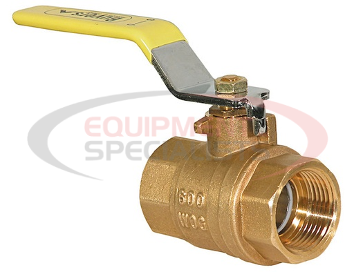(Buyers) [HBV075] 3/4 Inch Brass Body Ball Valve