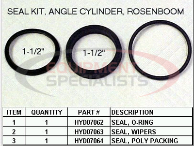 (Boss) [HYD01646] KIT-SEAL, ANGLE CYL/ROSENBOOM