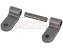 Flush Mount Wing Style Plain Steel Butt Hinge - 2.5 x 5.5
