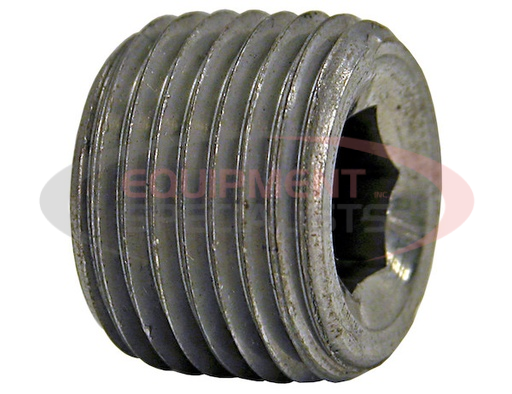 (Buyers) [H3169X4] Hex Socket Plug 1/4 Inch Male Pipe Thread