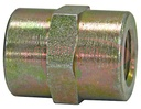COUPLING 1/4 INCH FEMALE PIPE THREAD TO 1/4 INCH FEMALE PIPE THREAD