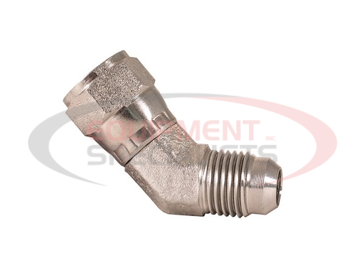 (Buyers) [H5356X6] SWIVEL NUT 45° ELBOW 3/8 INCH TUBE O.D.