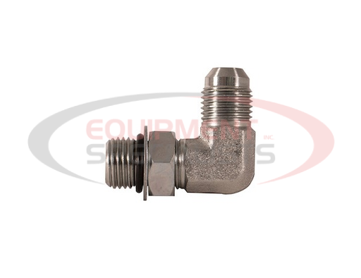 (Buyers) [H5515X6X8] Straight Thread O-Ring 90? Elbow 3/8 Inch Tube O.D. To 1/2 Inch Port Size