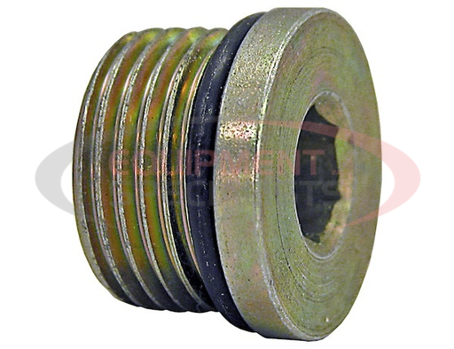 (Buyers) [H7238X6] STRAIGHT THREAD O-RING HEX SOCKET PLUG 3/8 INCH PORT SIZE