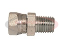 1-1/2 INCH NPSM FEMALE PIPE SWIVEL TO 1-1/2 INCH MALE PIPE THREAD STRAIGHT
