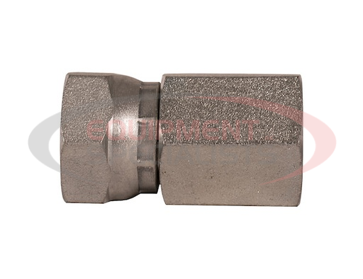 (Buyers) [H9255X16X16] 1 INCH NPSM FEMALE PIPE SWIVEL TO 1 INCH FEMALE PIPE THREAD STRAIGHT
