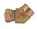1/2-14 Inch NPSM Female Pipe Swivel To 1/2-14 Inch Female Pipe 45? Elbow