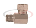 1-11.5 Inch NPSM Female Pipe Swivel To 1-11.5 Inch Male Pipe Thread 90? Elbow