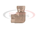 1.5-11.5 Inch NPSM Female Pipe Swivel To 1.5-11.5 Female Pipe Thread 90? Elbow