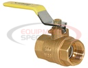 1-1/4 INCH BRASS BODY BALL VALVE