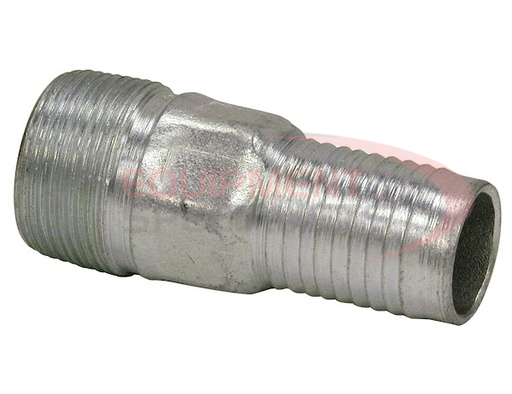 (Buyers) [HCN150] Zinc Plated Combination Nipple 1-1/2 Inch NPT x 1-1/2 Inch Hose Barb