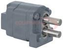 Dual Shaft Hydraulic Pump With 2 Inch Diameter Gear