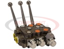 3 Spool Directional Control Valve 3-Way Detent In/4-way Spring Center/4-Way/PB
