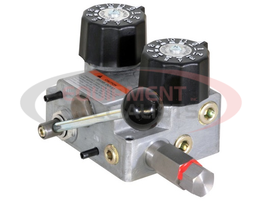 (Buyers) [HVC1030] 3/4 Inch NPT Dual Flow Hydraulic Spreader Valve And Console 10-30 GPM