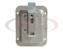 Stainless Steel Junior Single Point Locking Paddle Latch - Thru-Hole Mount