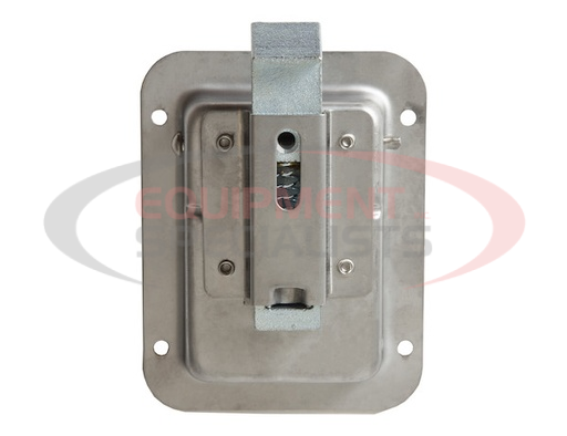 (Buyers) [L1980] Rust Resistant Steel Junior Single Point Locking Paddle Latch - Weld-On